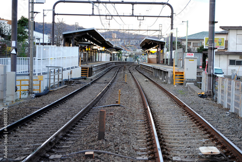 朝の駅