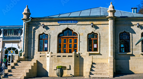 Historical and architectural landmark of Yessentuki - mineral water source.