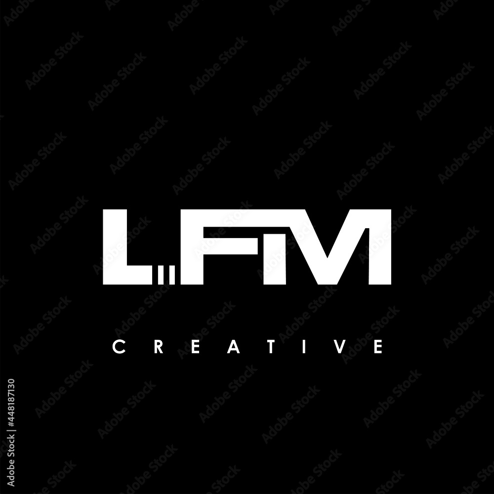 LFM Letter Initial Logo Design Template Vector Illustration LFM Letter Initial Logo Design Template Vector Illustration