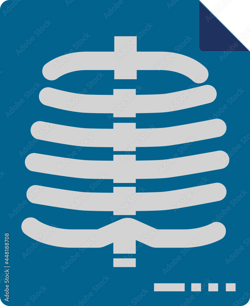 Xray Icon. Medical Check up concept icon style Xray Icon. Medical Check up concept icon style