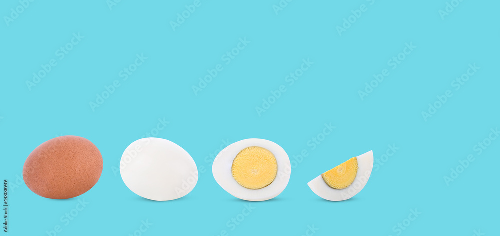 boiled eggs on a background boiled eggs on a background