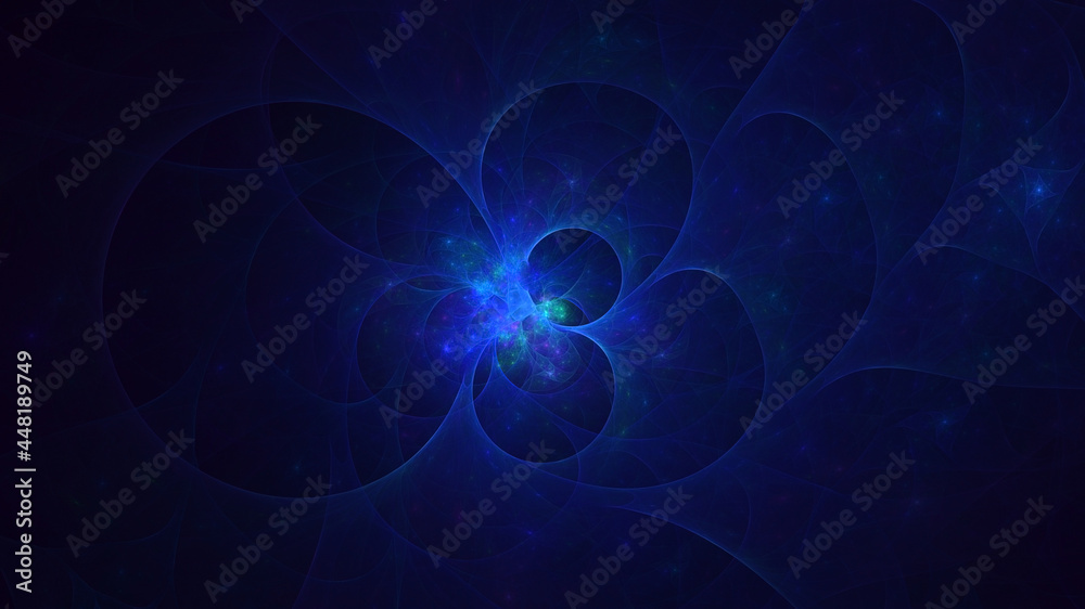 3D rendering abstract multicolor fractal light background 3D rendering abstract multicolor fractal light background