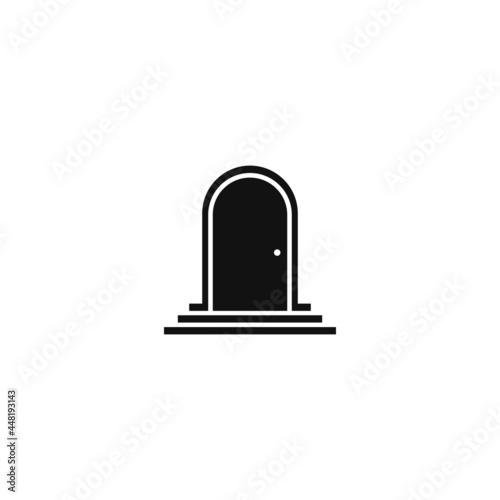 Set of door logo template vector icon illustration