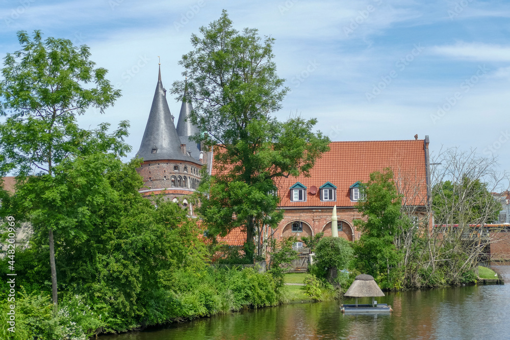 Holsten Gate in Luebeck Holsten Gate in Luebeck