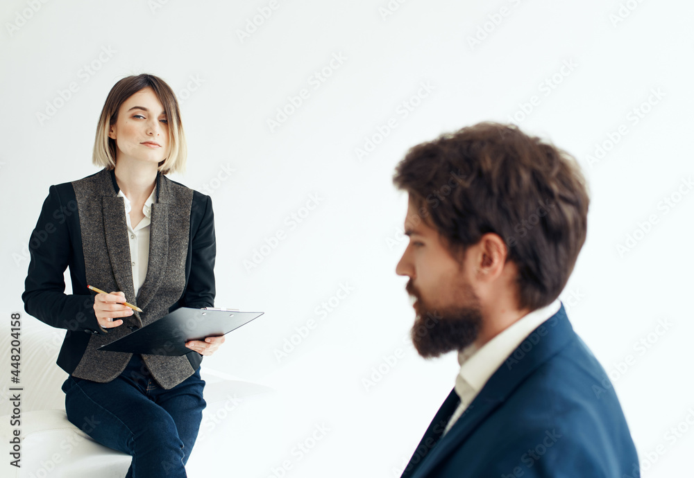 work colleagues office communication work documents work colleagues office communication work documents