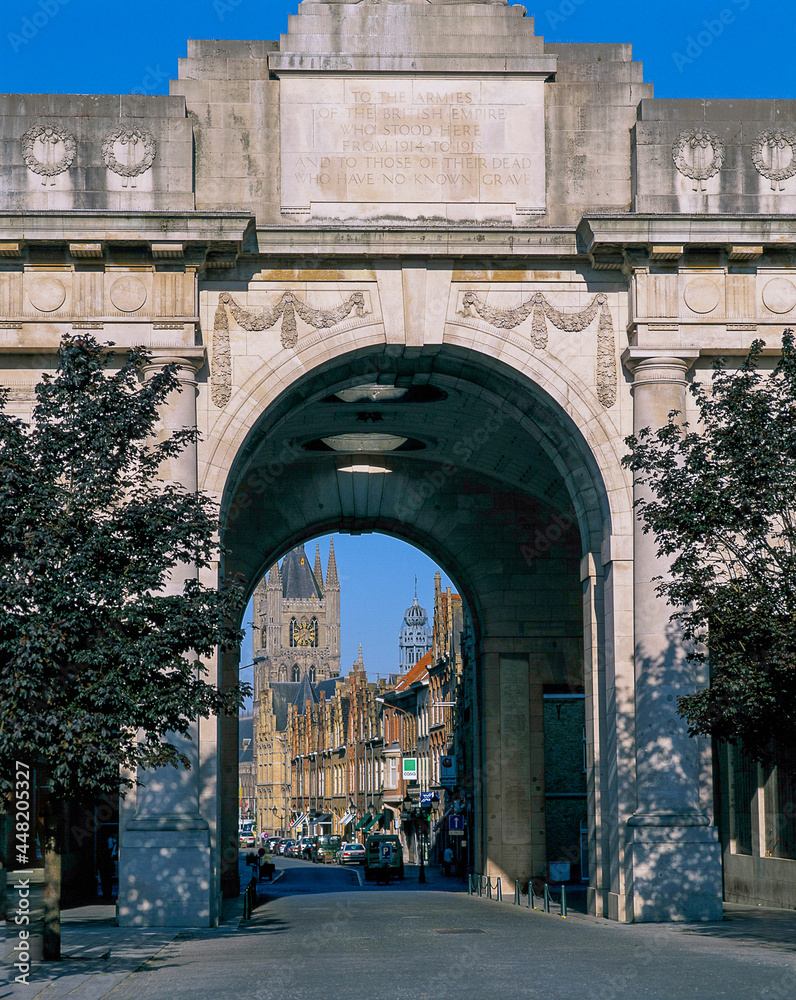 Menin Memorial Gate,Ypres,Belgium,