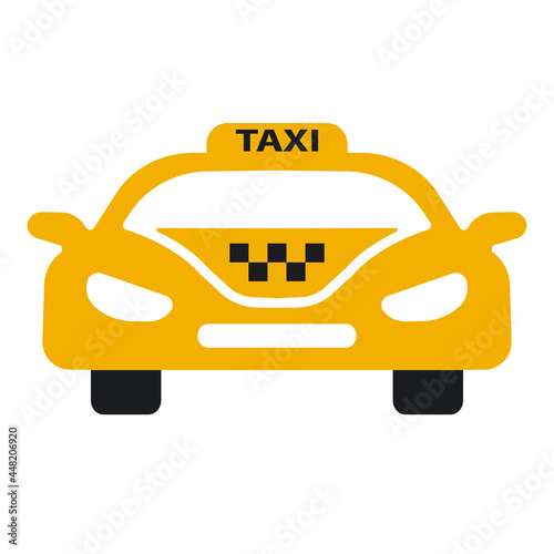 icon pictogram taxi
