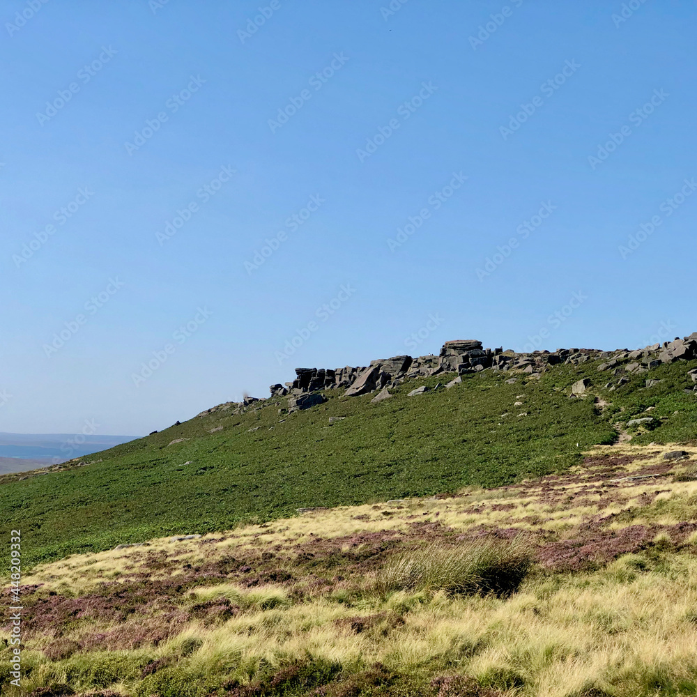 landscape with sky and clouds