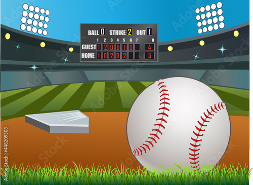 Baseball score