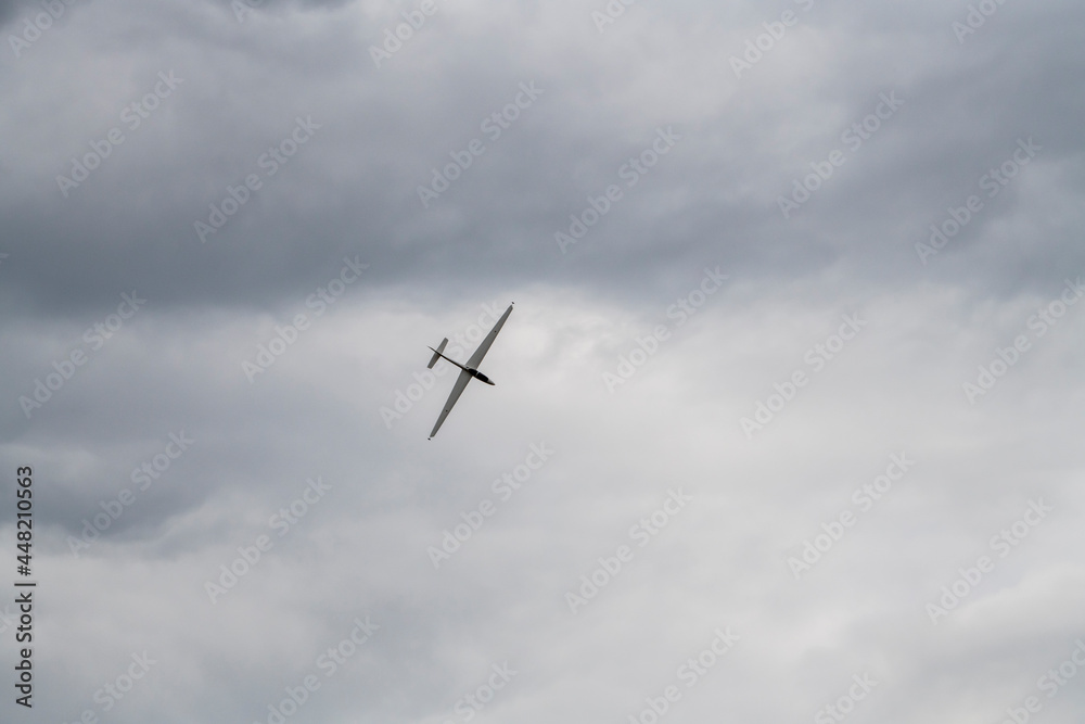 demonstration flights of modern training and sports aircraft at the Max-21 aerospace salon in Zhukovsky