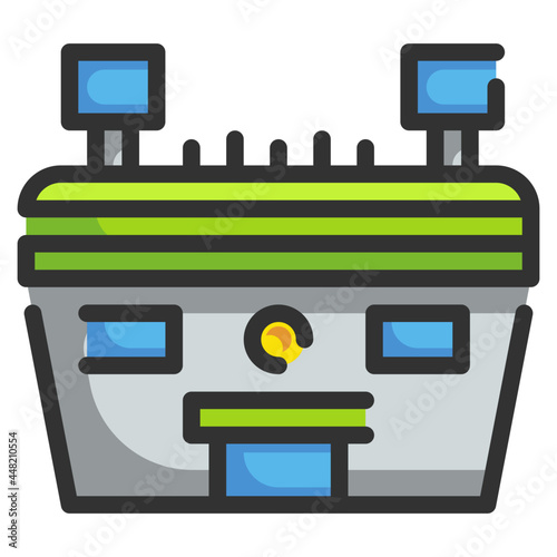 stadium line icon