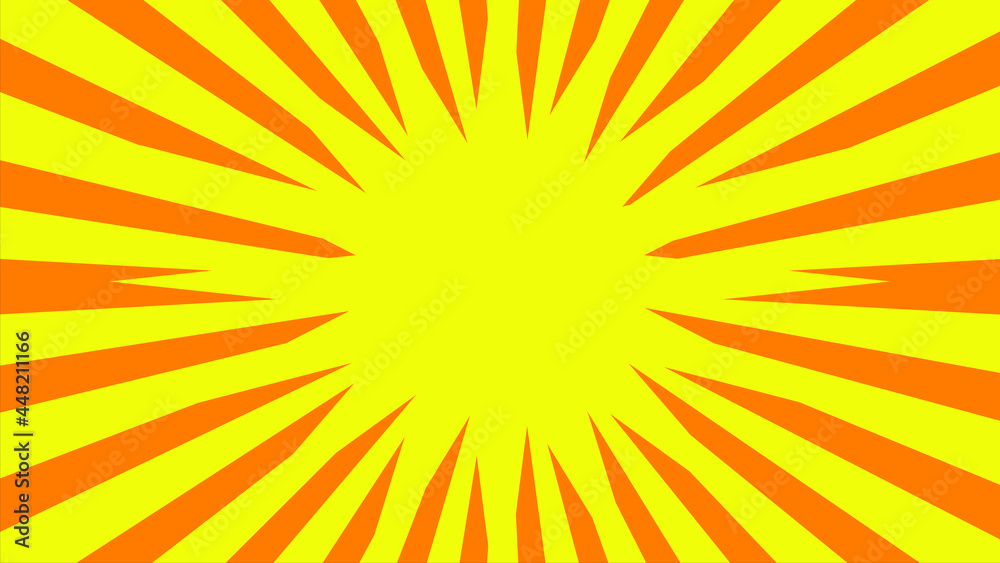 Red yellow pop art background retro cartoon explosion rays vector illustration. cartoon explosion Red yellow pop art background retro cartoon explosion rays vector illustration. cartoon explosion