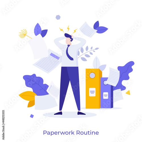 Vector Business Character Concept