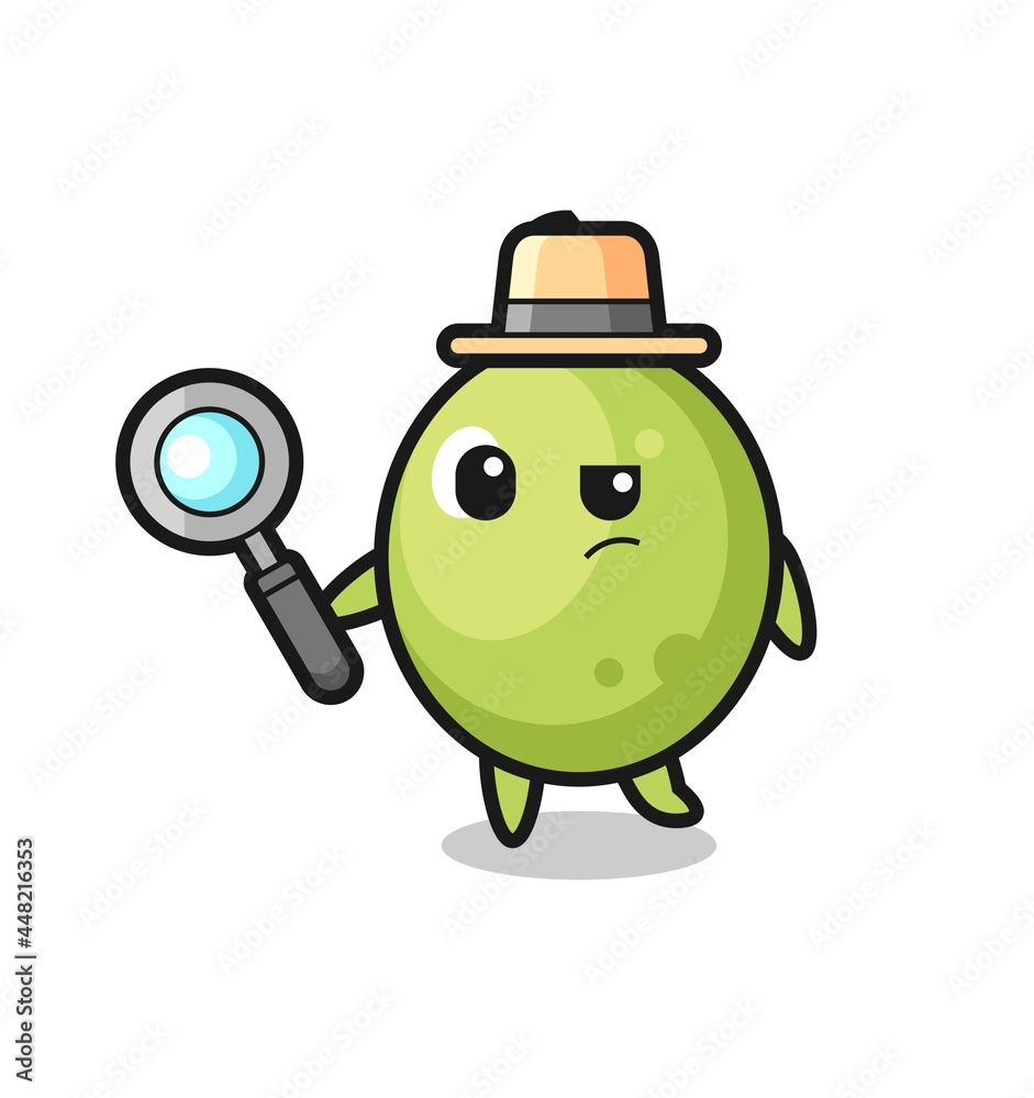 olive detective character is analyzing a case olive detective character is analyzing a case