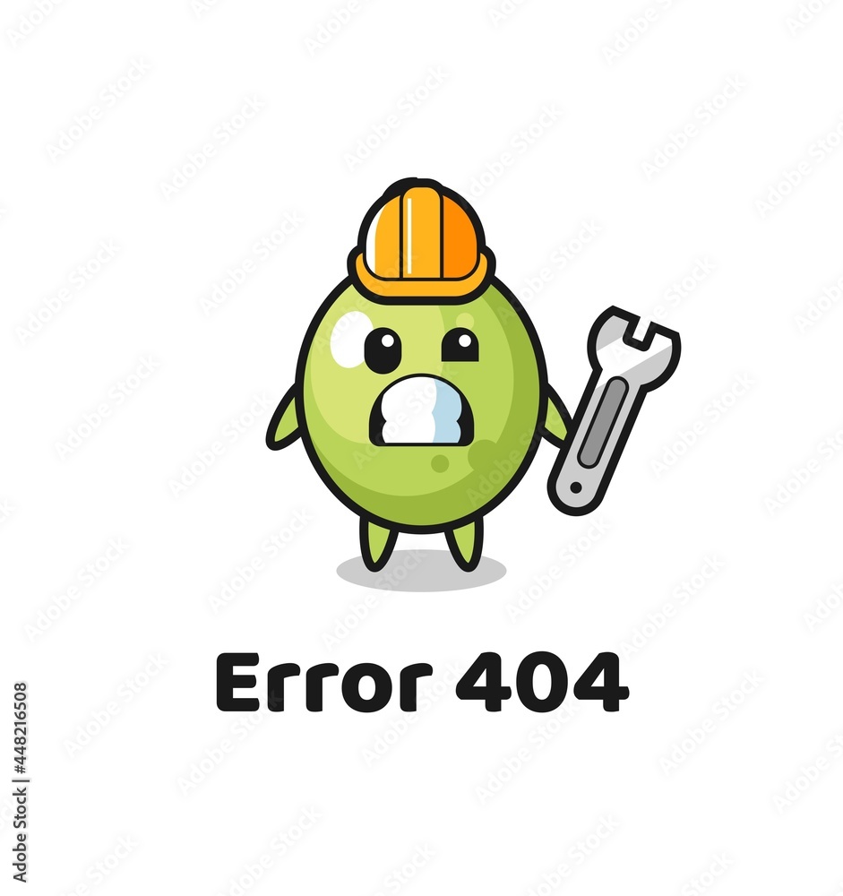 error 404 with the cute olive mascot error 404 with the cute olive mascot