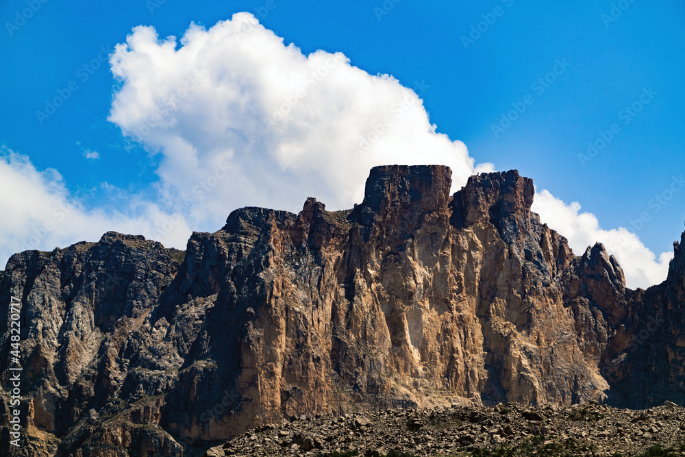 Peak of Kapaz mount in Azerbaijan