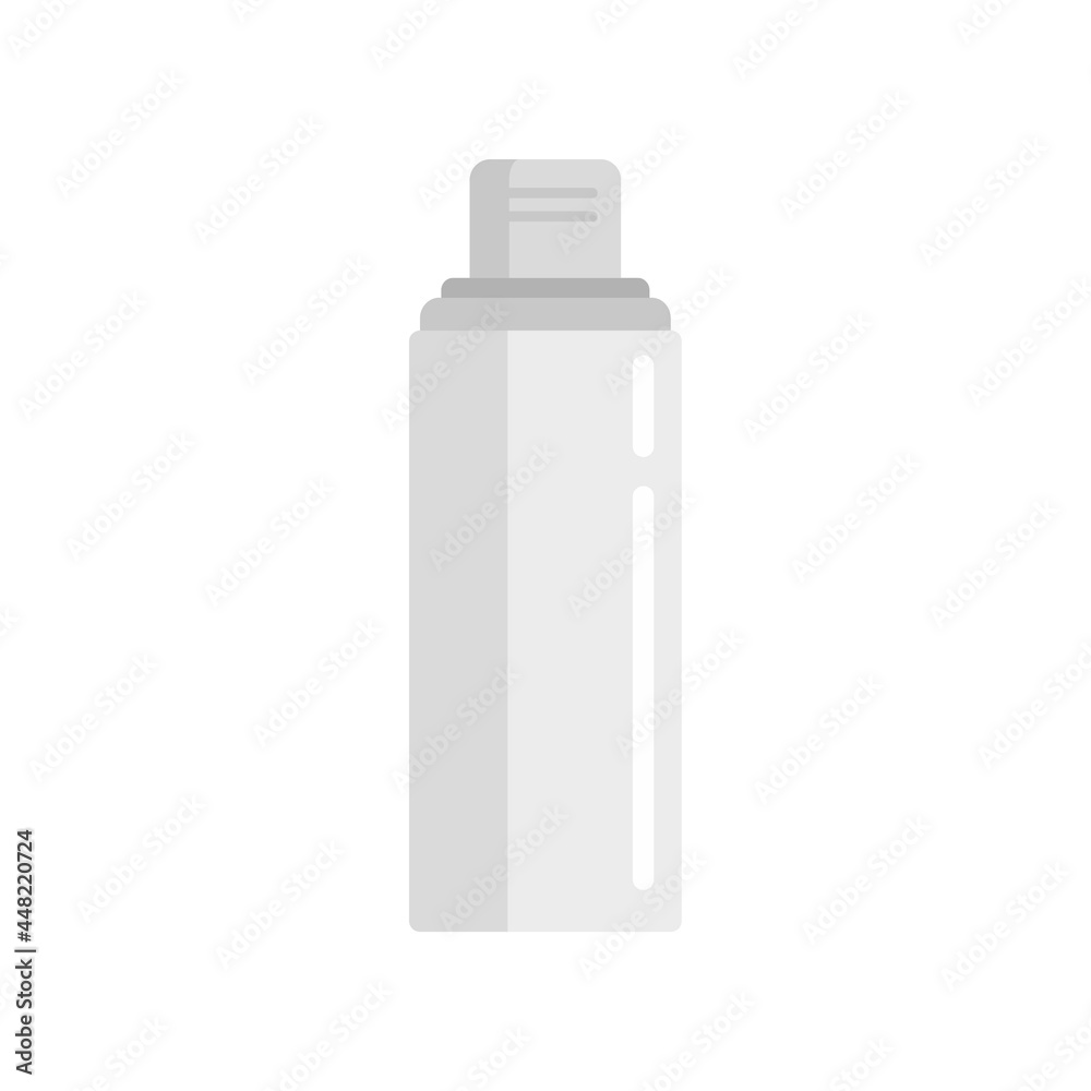 Shaving gel icon flat isolated vector Shaving gel icon flat isolated vector