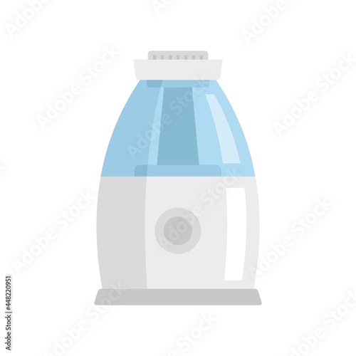 Comfort air purifier icon flat isolated vector