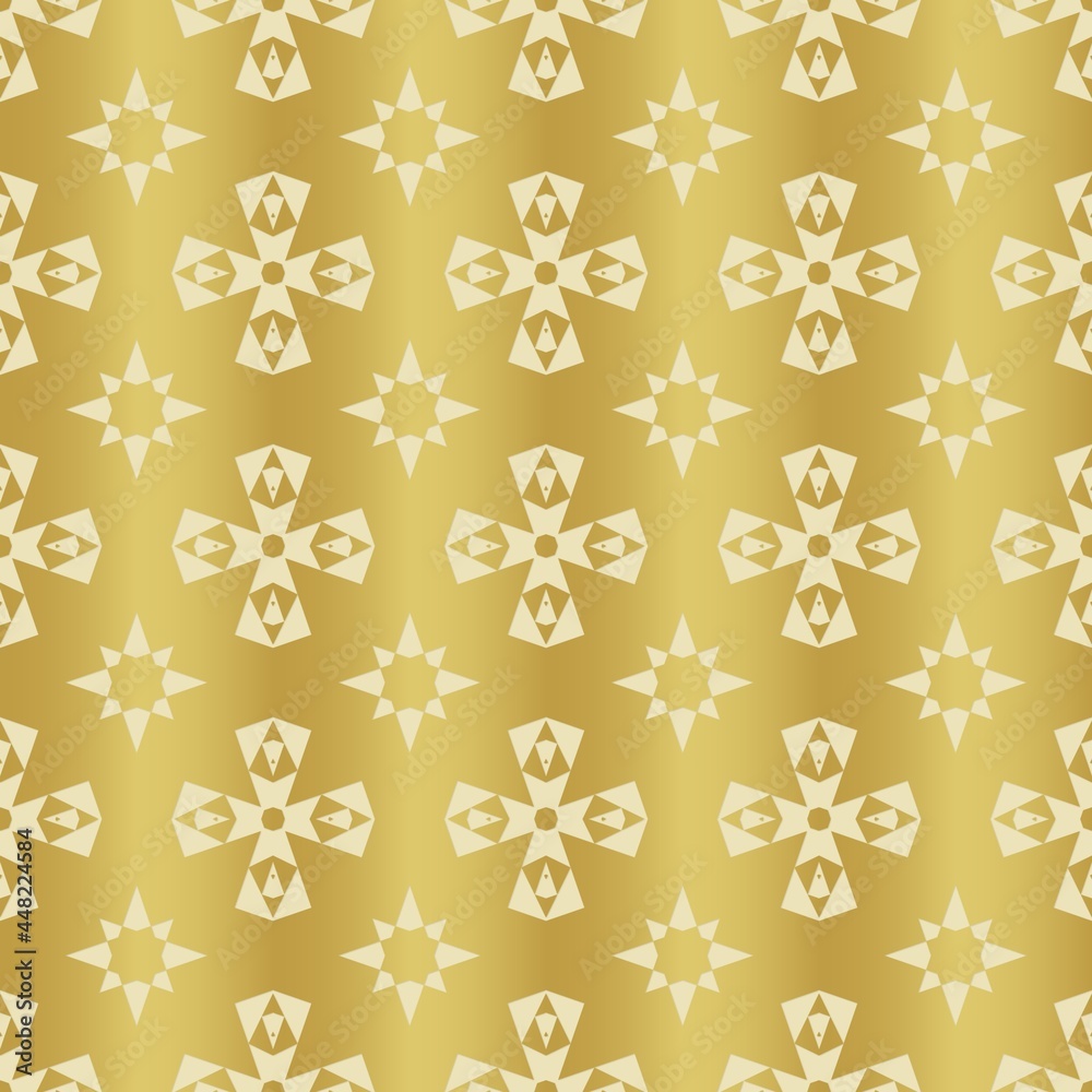 Gold paper for printing. Seamless pattern. Gold background with decor. Imitation metal foil. Gold paper for printing. Seamless pattern. Gold background with decor. Imitation metal foil.