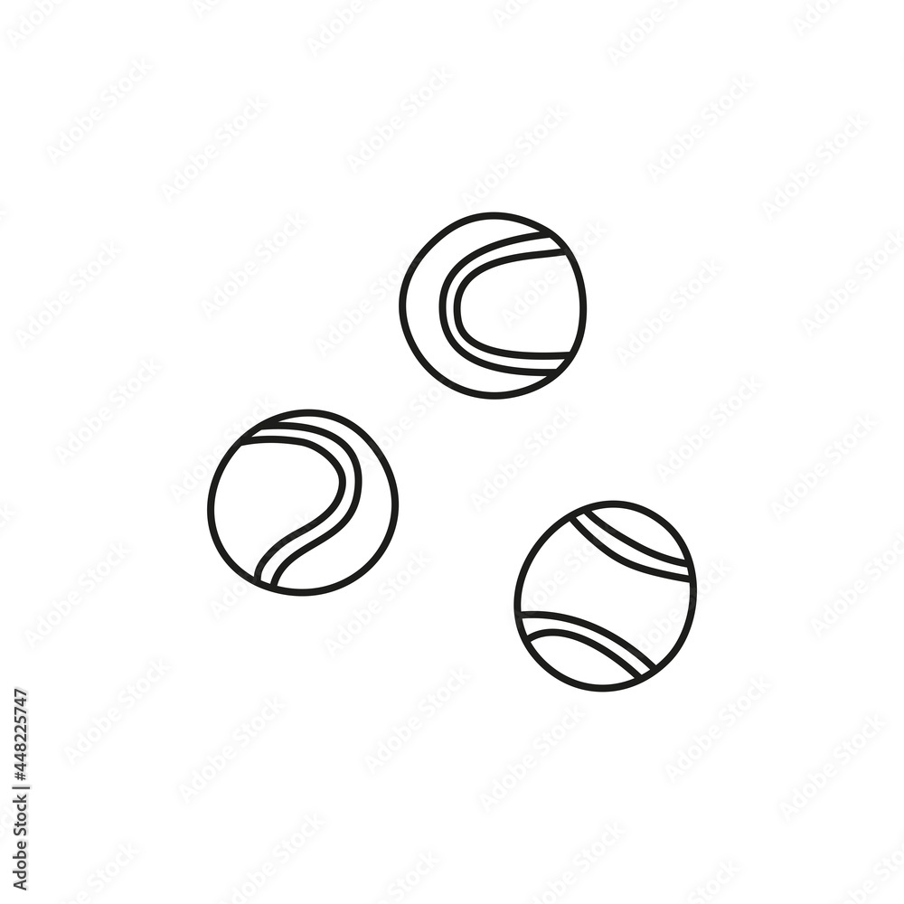 Doodle big tennis balls. Doodle big tennis balls.