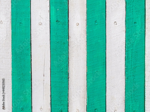 white-green boards close-up
