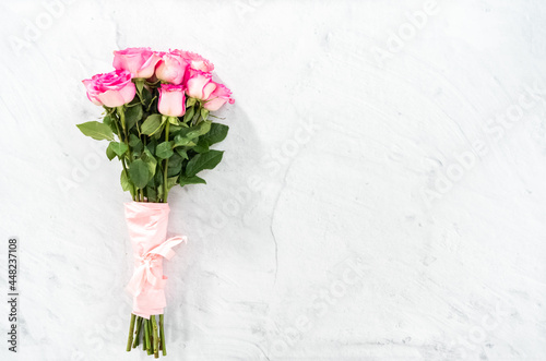 Fototapeta Naklejka Na Ścianę i Meble -  Pink roses