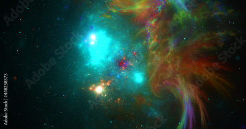 Fototapeta Naklejka Na Ścianę i Meble -  nebula galaxy background