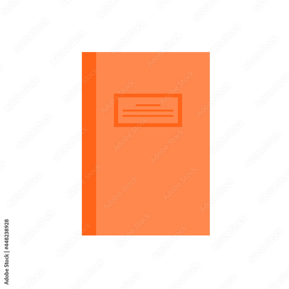 stack of books on a white background Literature, realistic drawings, organizers, planners, notebooks, textbooks,open book,back to school.vector illustration