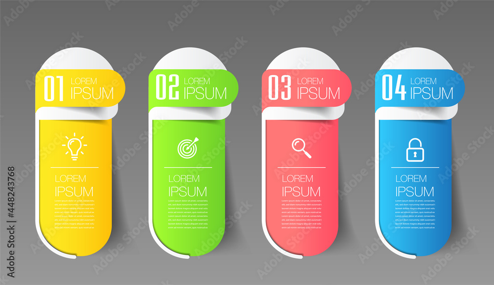 modern text box template, infographics banner modern text box template, infographics banner