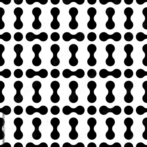 Circles, geometrical shapes seamless pattern. Modern ornament. Ethnic wallpaper. Geometric background. Contemporary backdrop. Digital paper, textile print, abstract image. Vector illustration