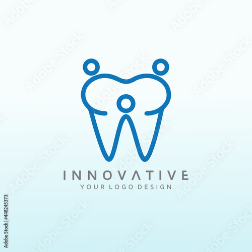 Logo for a new high end family and cosmetic dental office.