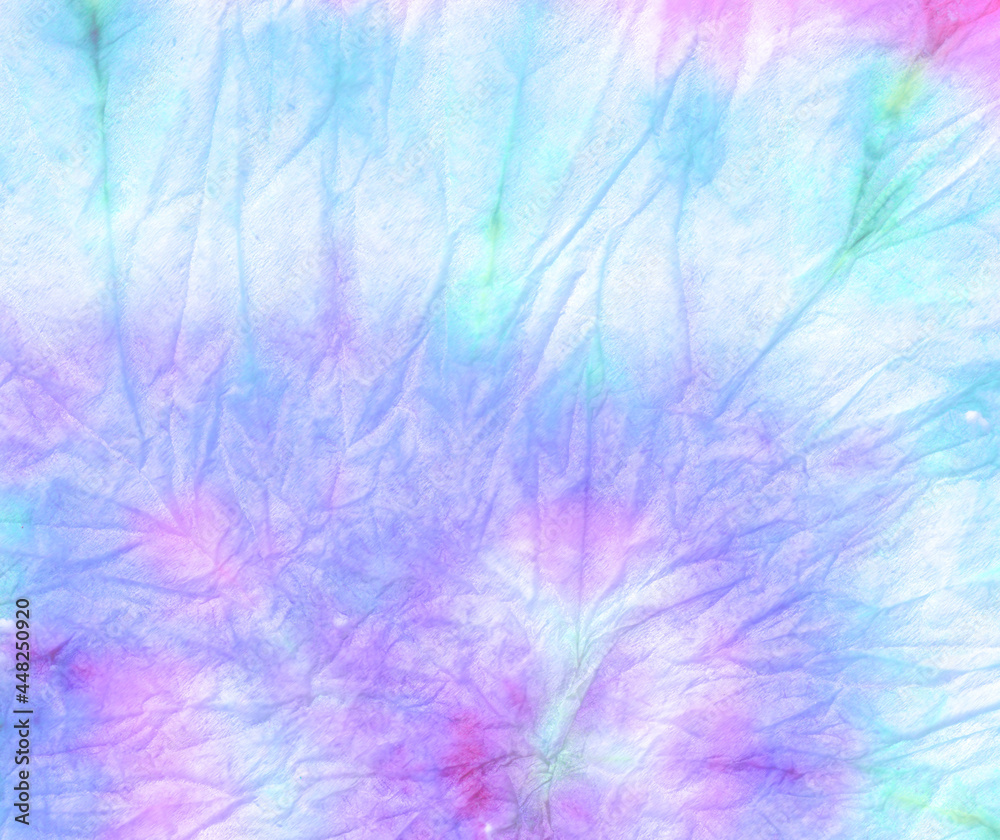 Fuxia Watercolor Batik Repeat. Dye Print Soft Fuxia Watercolor Batik Repeat. Dye Print Soft