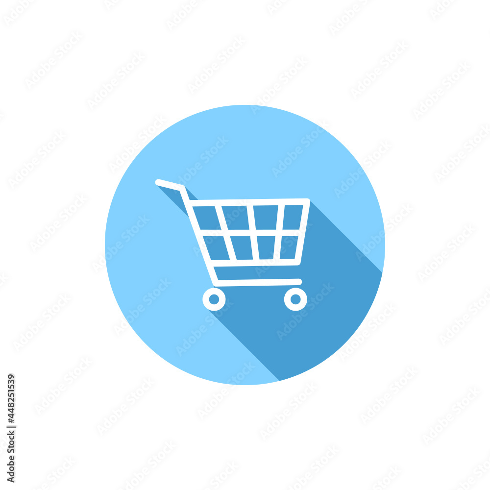 Shopping Cart icon isolated on white background. Shopping Cart icon isolated on white background.