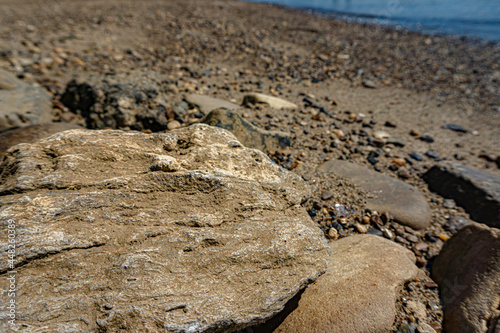 Sandy beach, cobblestones and pebbles - 10