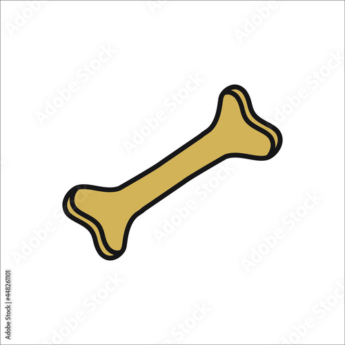 dog bone icons symbol vector elements for infographic web