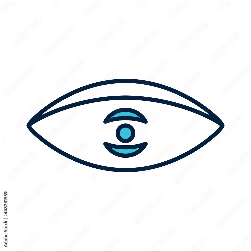 eye icons symbol vector elements for infographic web eye icons symbol vector elements for infographic web