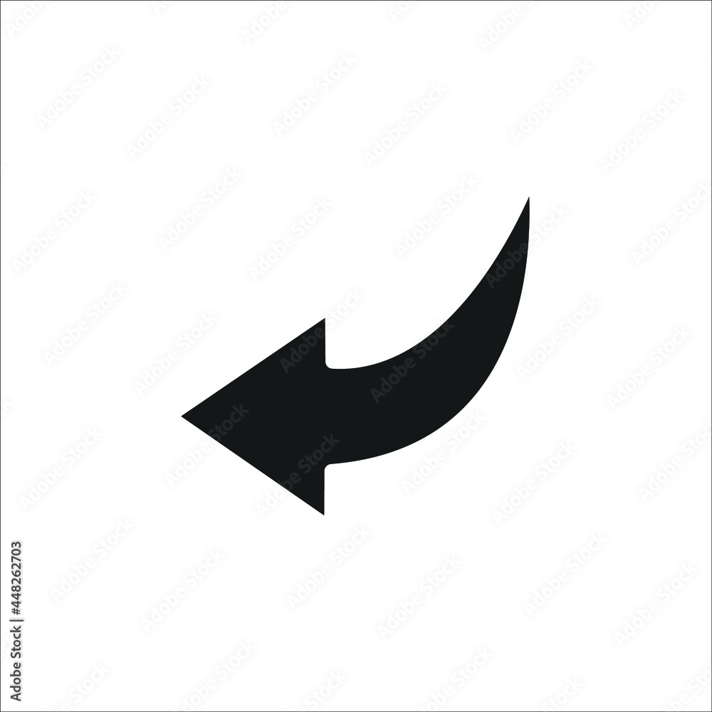 left arrow icons symbol vector elements for infographic web left arrow icons symbol vector elements for infographic web