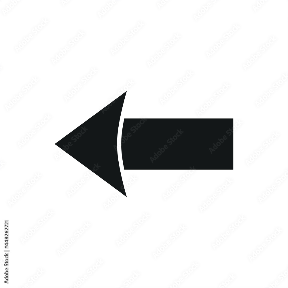 left arrow icons symbol vector elements for infographic web left arrow icons symbol vector elements for infographic web