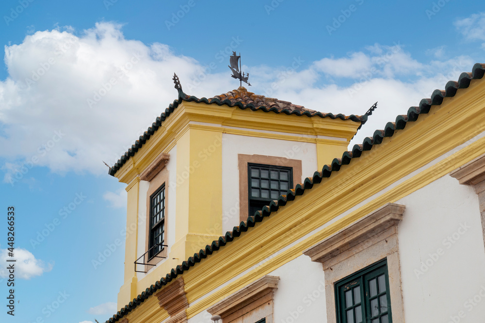 historical building in Faro city