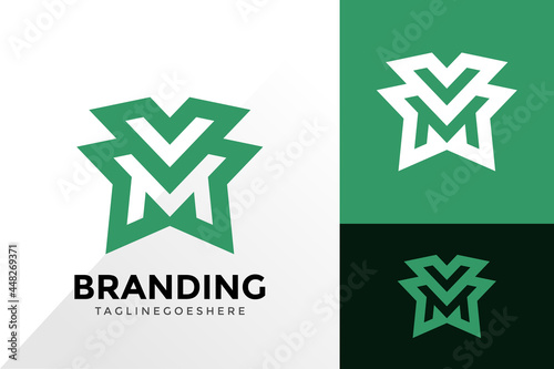 Letter M Modern Logo Design, Brand Identity Logos Designs Vector Illustration Template
