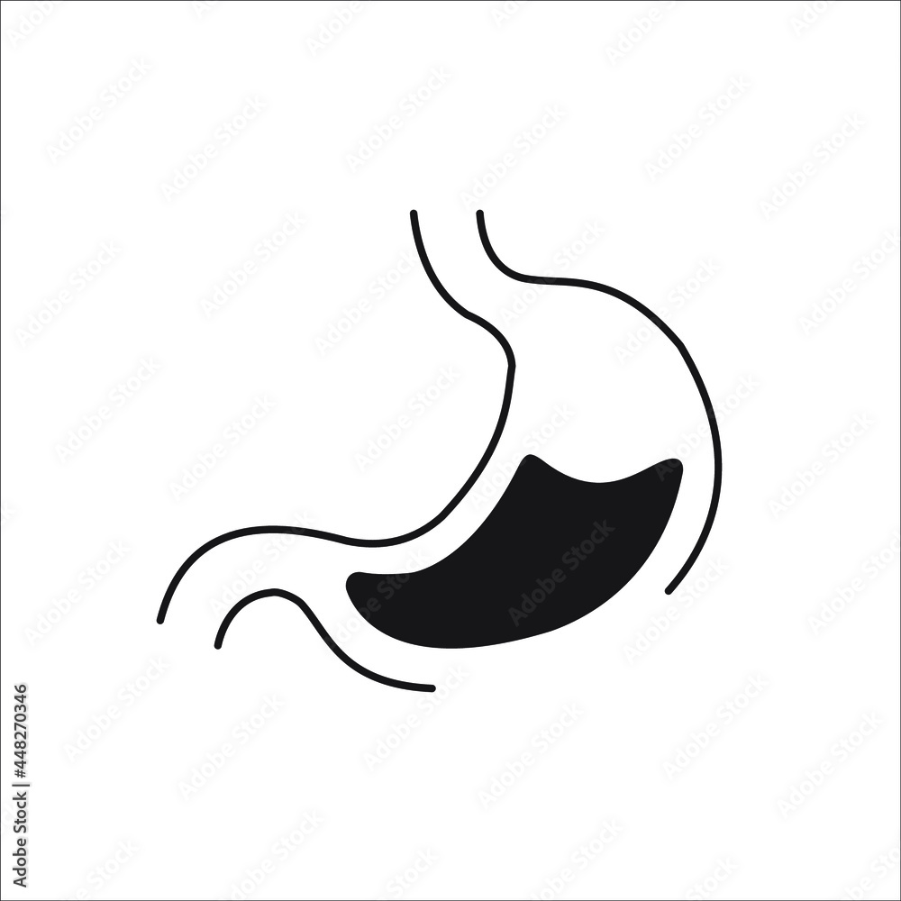 stomach icons symbol vector elements for infographic web stomach icons symbol vector elements for infographic web