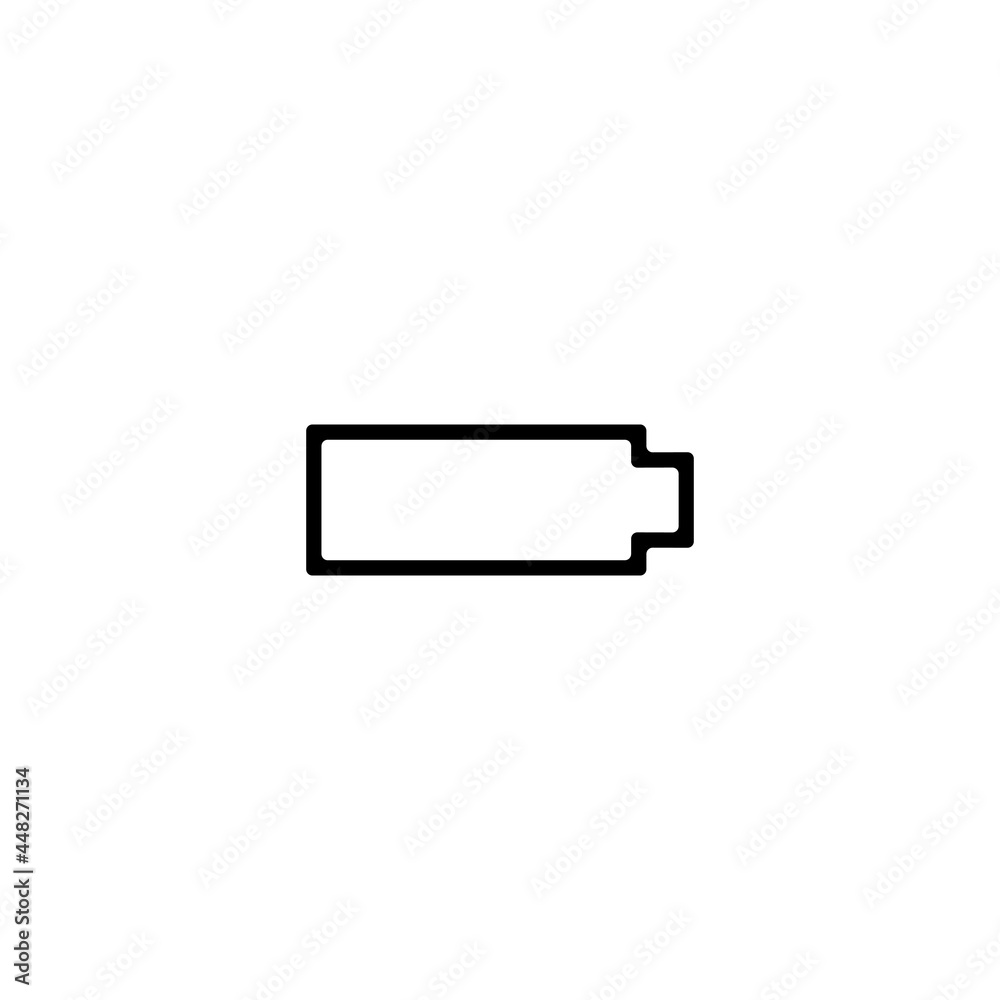Eco green Battery logo vector icon illustration in flat Eco green Battery logo vector icon illustration in flat