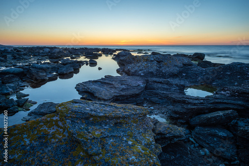 Soluppgång vid Fårö fyr