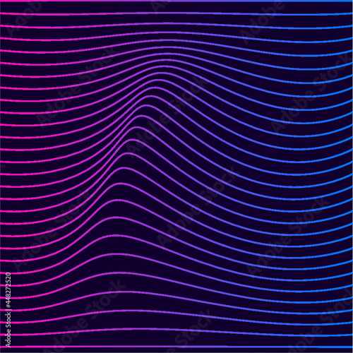 abstract background with wavy lines
