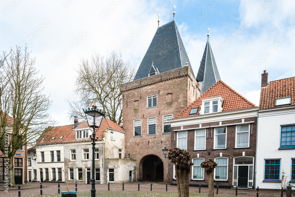 Koornmarktspoort  in Kampen, Overijssel Province, The Netherlands