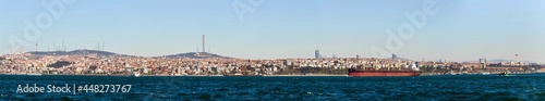 Uskudar coast Istanbul. Asian coast of Istanbul