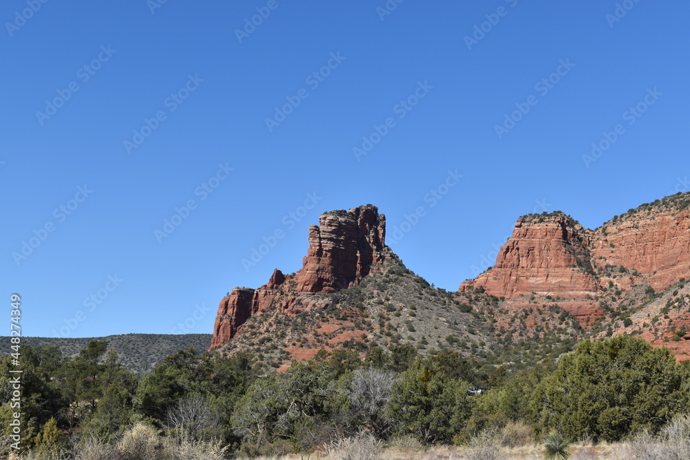 Bell Rock Trailhead in Sedona Arizona