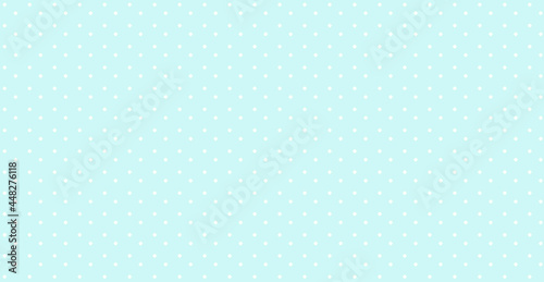 Background : White polkadot blue fore color use as pattern concept