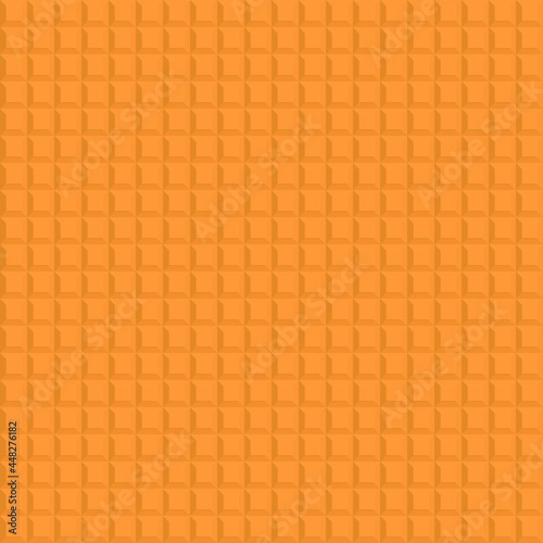 Orange squares background. Vector illustration. 