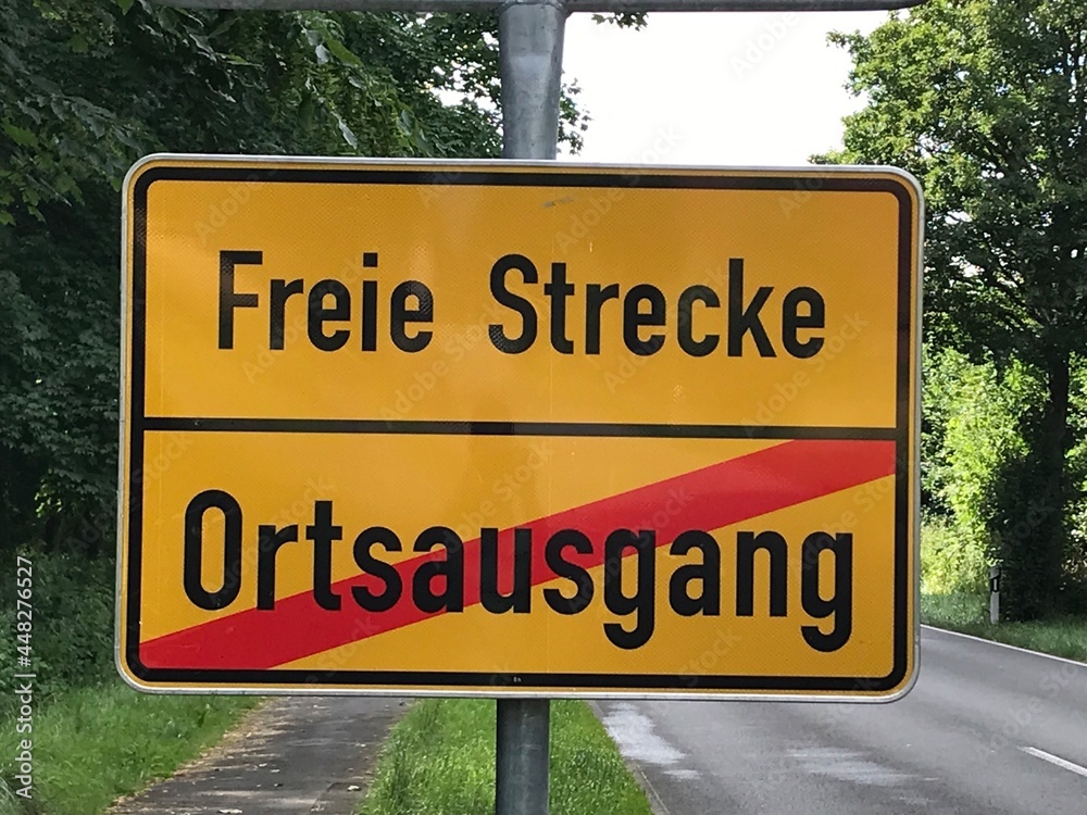 Fototapeta premium Schild